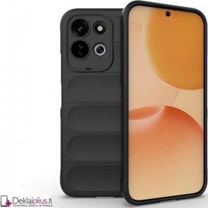 Magic Shield guminis dėklas - juodas (Xiaomi Redmi 17)
